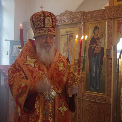 Епископ Городецкий и Ветлужский Августин совершил Божественную литургию в храме ФКУ ИК-1 поселка Сухобезводное