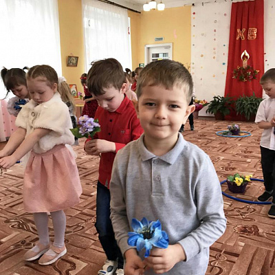 Пасхальный праздник для детей в посёлке Ильинский