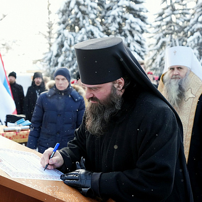 В Городце началось воссоздание колокольни‑памятника «Русская свеча» в память о погибших воинах специальной военной операции