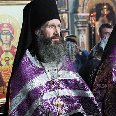 В Великий Четверток епископ Городецкий и Ветлужский Августин совершил литургию в кафедральном соборе Городца
