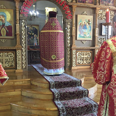 В Воскресенском прошел Престольный праздник в честь Третьего обретения главы Предтечи и Крестителя Господня Иоанна