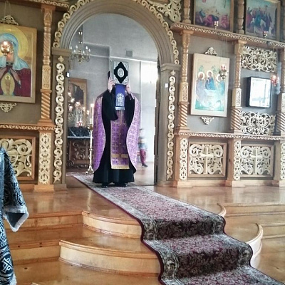 Крестопоклонная Неделя в Воскресенском